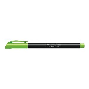 Caneta Hidrografica Supersoft Verde - Faber