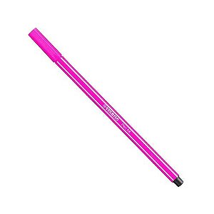 Caneta Point 68/056 1,0mm Rosa Neon - Stabilo