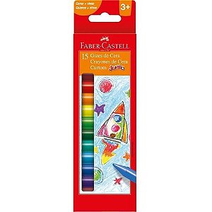 Giz Cera C/15 Curtom - Faber Castell