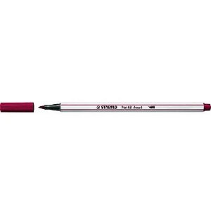 Caneta Pen 568/19 Brush Bordo - Stabilo