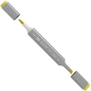 Marcador Graf Duo Brush 034 Yellow - Cis