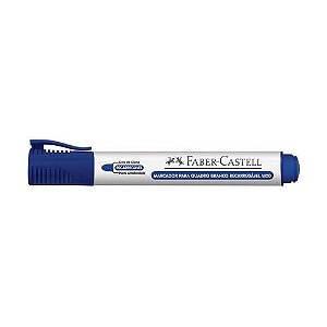 Marcador Quadro Bco Recar Azul - Faber Castell