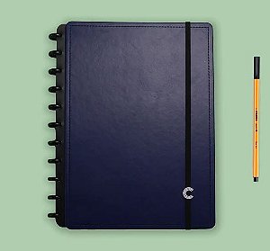 Caderno G Dark Blue - Caderno Inteligente