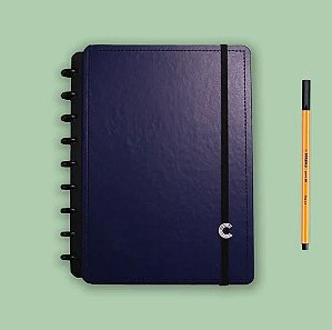 Caderno Inteligente Medio Dark Blue - Cadintel