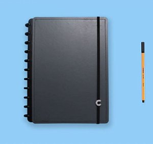 Caderno G Basic Grey - Caderno Inteligente