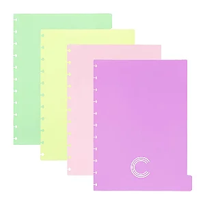 Refil Gd Divisoria Pastel- Caderno Inteligente