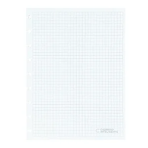 Refil M Quadriculado 90g - Caderno Inteligente