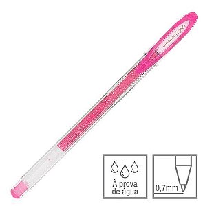 Caneta Gel 1,0 Signo Sparkling Pink - Uni