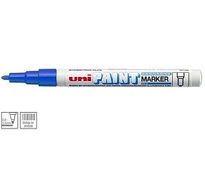 Marcador Permanente 1.2mm Paint Azul - Uni Ball