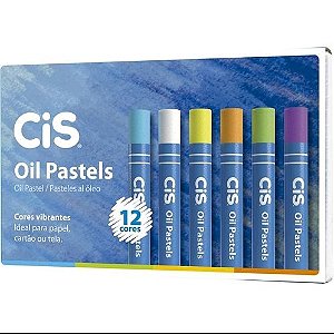 Estojo Giz C/12 Oil Pastels - Cis