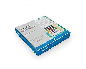 Estojo Aquarela C/24 Graf Watercolor Pastilha -cis