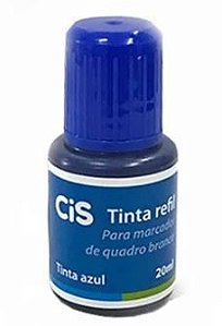 Tinta Marcador Quadro Branco 20ml Azul - Cis