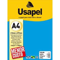 Papel Couche A4 180g 50f Usapel Azul - Filipaper