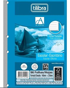 Caderno Esp Cd 1/4 96f Tiliflex Academie - Tilibra