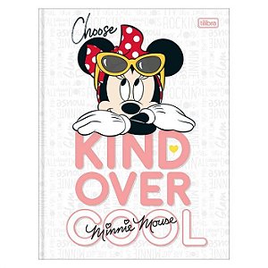 Caderno Broc Cd 1/4 48f Minnie - Tilibra