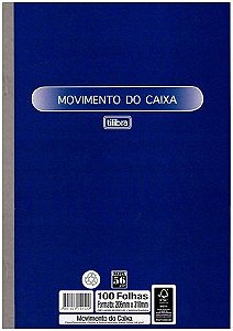 Livro Movimento Caixa 100f Grande - Tilibra