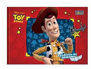 Caderno Broc Cd Desenho Toy Story 40fls - Tilibra