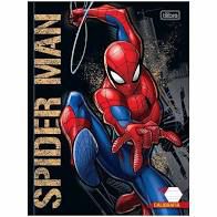 Caderno Broc Cd 40f Caligrafia Spiderman -tilibra