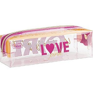 Estojo M Love Pink - Tilibra