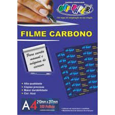 Filme A4 100f Carbono - Off Paper
