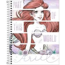 Caderno Esp Cd Coleg 1m 80f Ariel - Tilibra