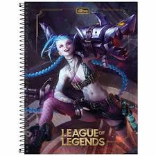 Caderno Esp Cd Univ 20m 320f League Of L - Tilibra