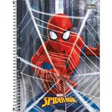 Caderno Esp Cd Univ 1m 96f Spider Man - Tilibra