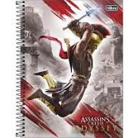 Caderno Esp Cd Univ 1m 80f Assassins Creed-tilibra