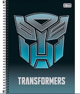 Caderno Esp Cd Univ 1m 80f Transformers F -tilibra