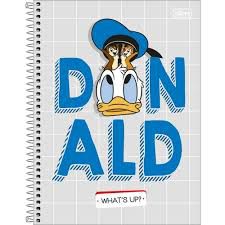 Caderno Esp Cd Univ 10m 200f Donald - Tilibra