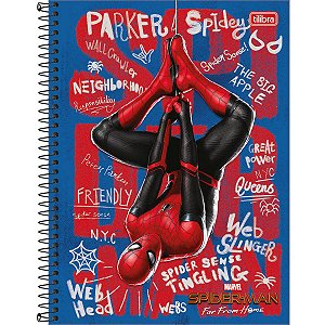 Caderno Esp Cd Univ 12m 192f Spider Ffh - Tilibra