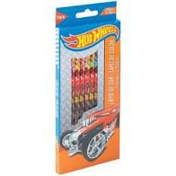 Lapis Cor 12 Cores Hotwheels - Tris