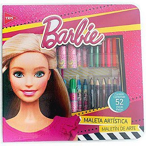 Maleta Artistica 52 Pecas Barbie - Tris