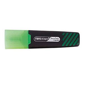 Marca Texto Liqeo Flat Neon Verde - Tris