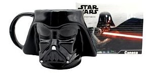 Caneca 500ml Formato 3d Star Wars Darth Vade- Zona