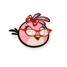 Borracha Plastica Top Angry Birds - Tris