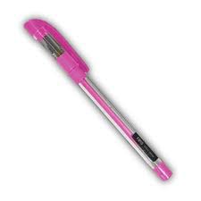 Caneta Gel C/tampa Effect Neon Pink - Tris