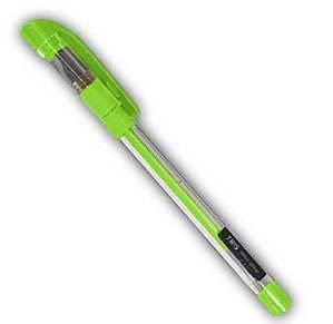 Caneta Gel C/tampa Effect Neon Verde - Tris