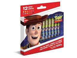 Giz De Cera Jumbo Toy Story 12 Cores - Tris