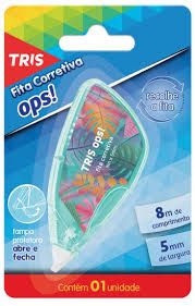 Fita Corretiva 5mm C/8m Ops - Tris