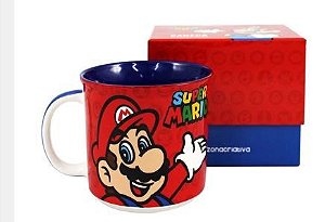 Caneca 350ml Tom Super Mario - Zona