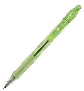 Caneta Esf 0,7mm Ret Super Grip Neon Verde - Pilot