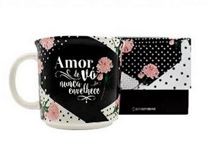 Caneca 350ml Tom Amor De Vo - Zona