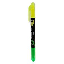 Marca Texto Duas Pontas Amarelo/verde - Pentel