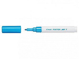 Marcador Fine 1,0mm Pintor Azul Metalico - Pilot