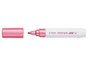 Marcador Medio 1,4mm Pintor Rosa Metalico - Pilot