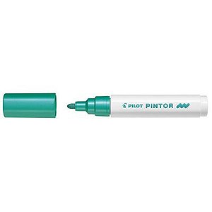 Marcador Medio 1,4mm Pintor Verde Metalico - Pilot