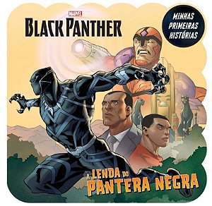Marvel Minhas 1 Hist Avengers Black Panter - Bicho