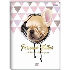 Caderno Broc Cd 1/4 96f Pet Holic - Jandaia