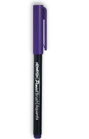 Pincel Brush Pen Roxo Ametista - Newpen